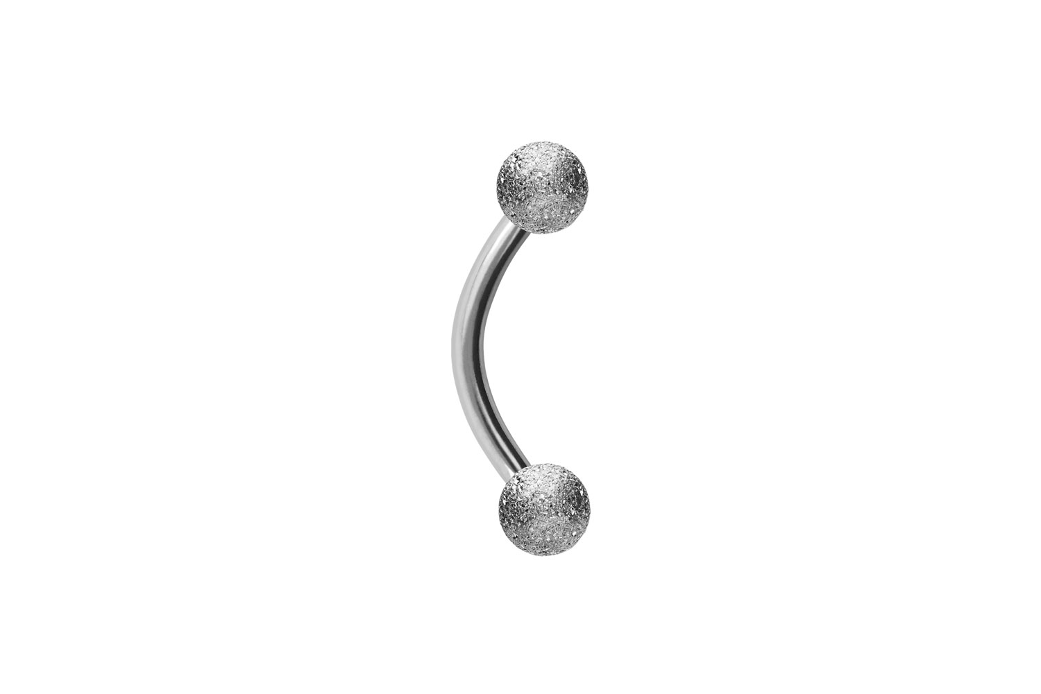 Chirurgenstahl Piercing Banane DIAMANTOPTIK
